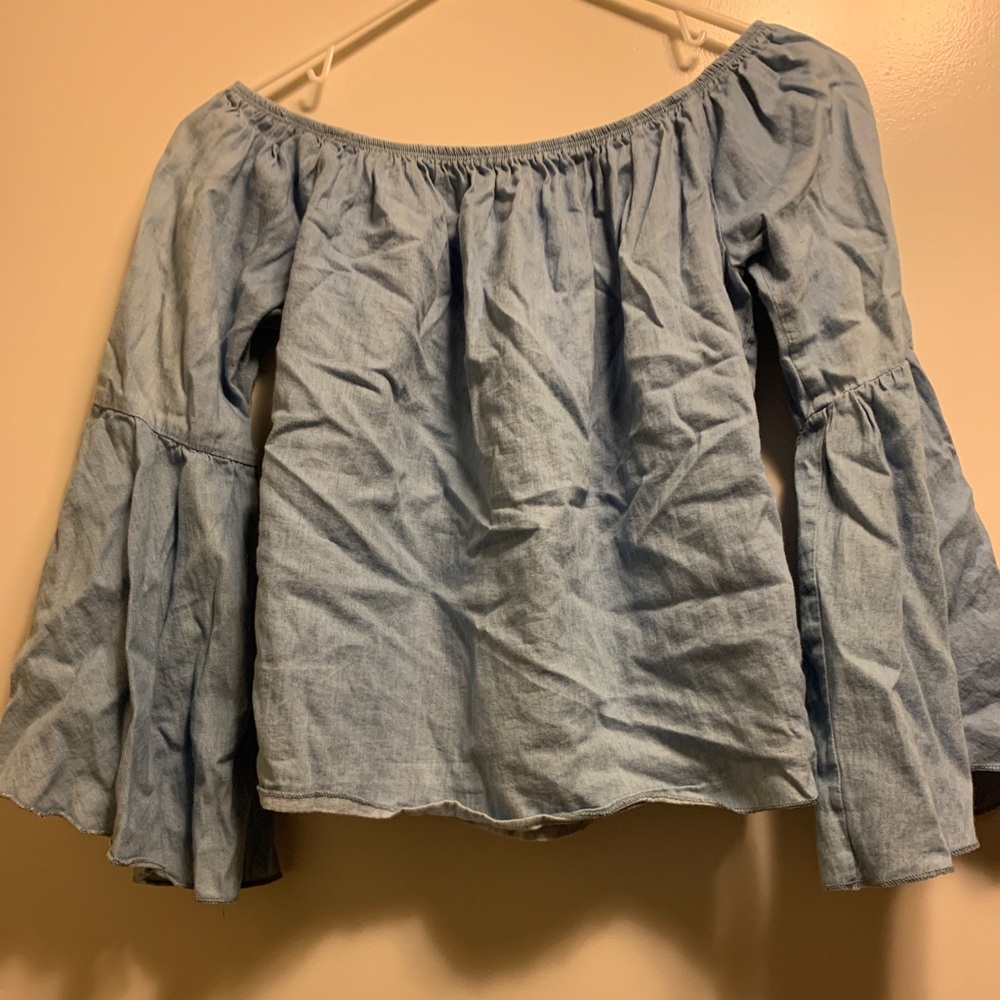 Off the shoulder shirt